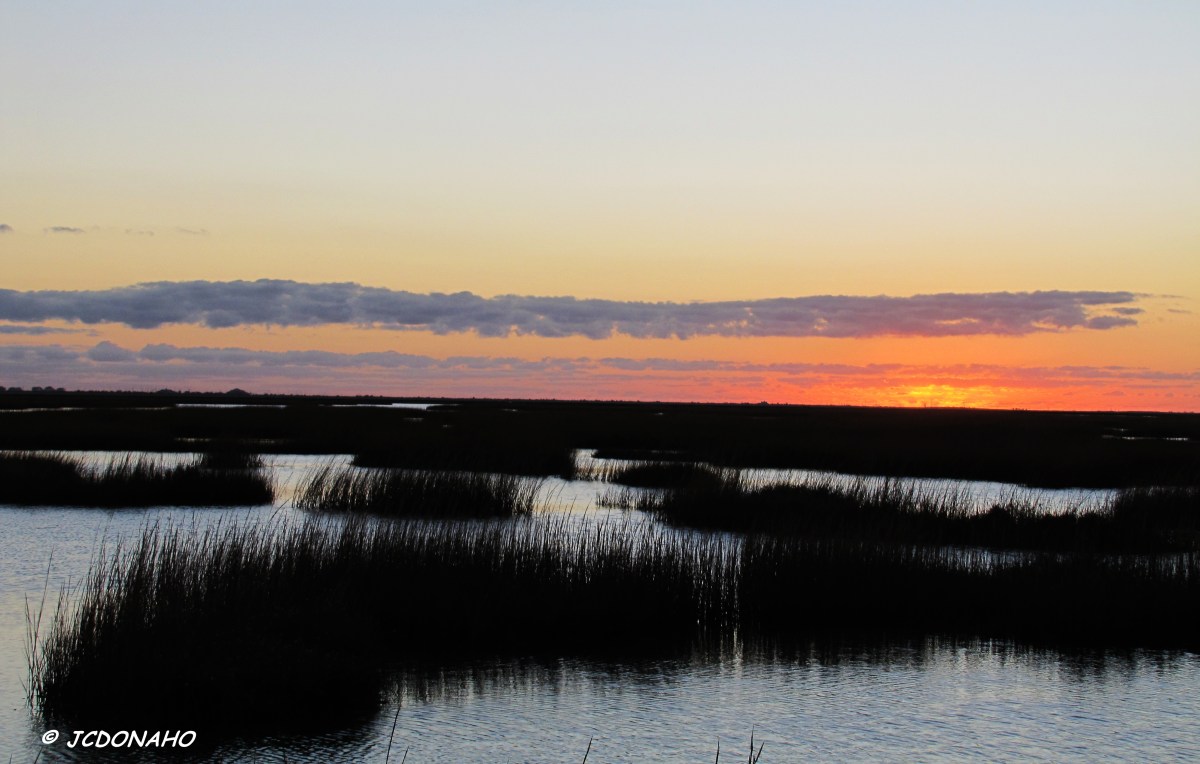 Sunset Galveston West Bay